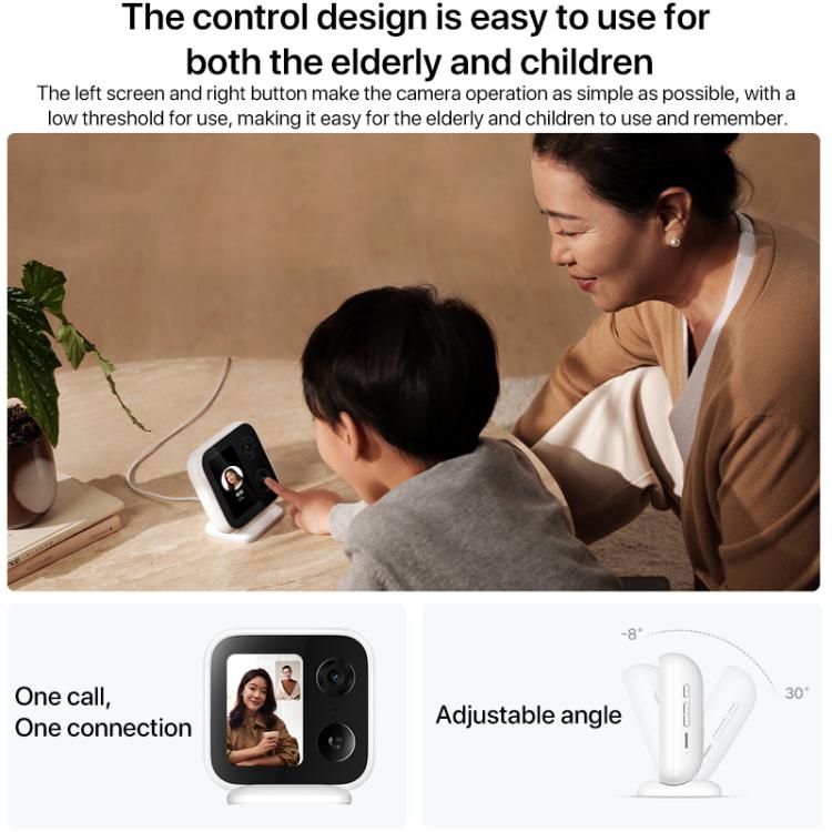 Original Xiaomi Smart Camera Video Call Edition Support One-click Call / AI Intelligent Detection Original Xiaomi Smart Camera Video Call Edition Support One-click Call / AI Intelligent Detection